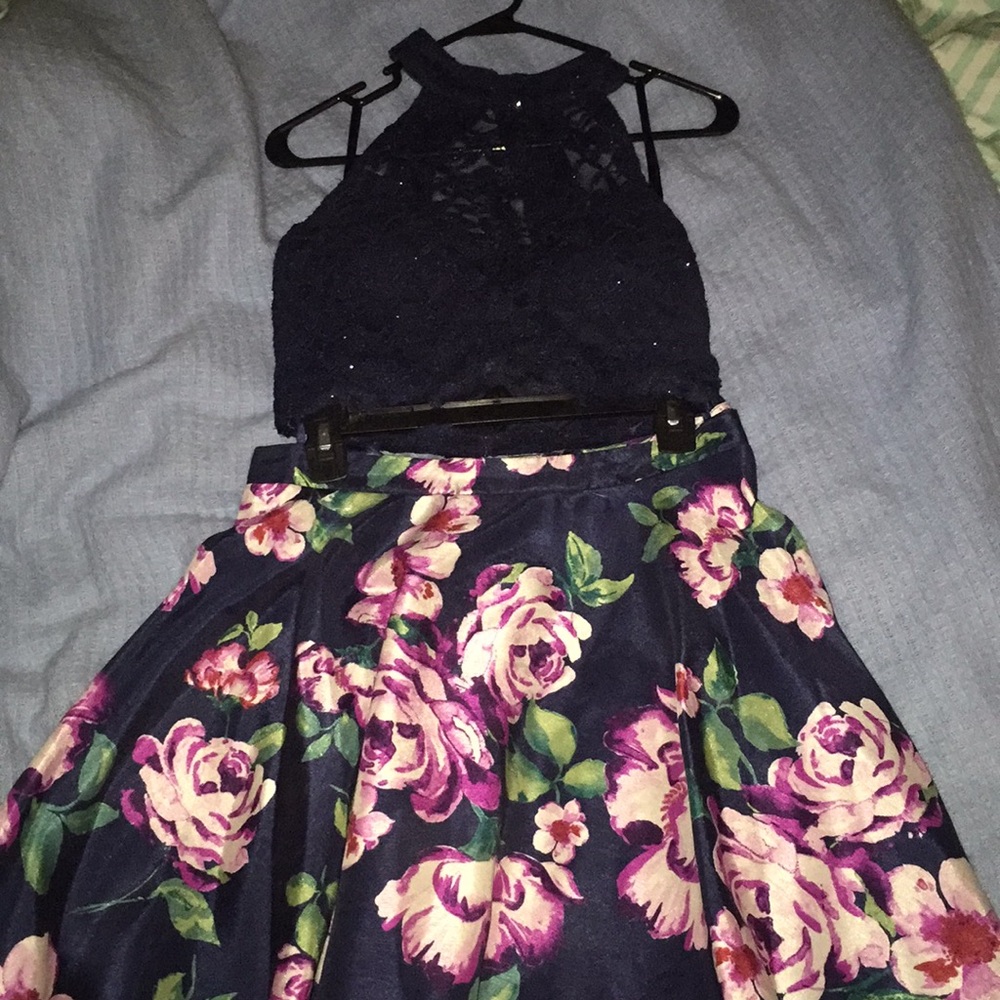 2-piece homecoming/formal dress